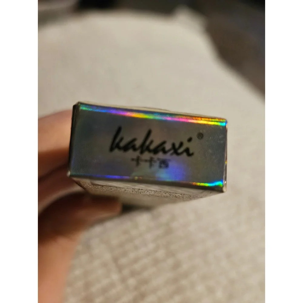 Kakaxi Star Diamond Yuanbao Liquid Eyeliner Pen Gold Rhinestone Waterproof Black